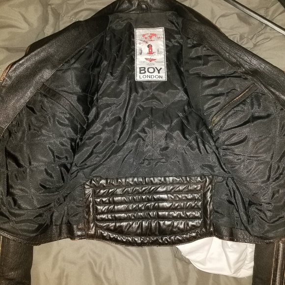 Boy London Jackets & Coats Vintage Boy London Leather Jacket Poshmark